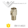 EM-V-A023 Manual latão niquelado radiador válvula de liberação de ar de encaixe